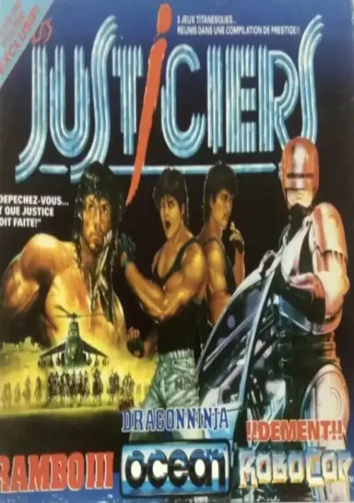 Les Justiciers (Disk 1 Of 2) (Robocop & Dragon Ninja).dsk ROM
